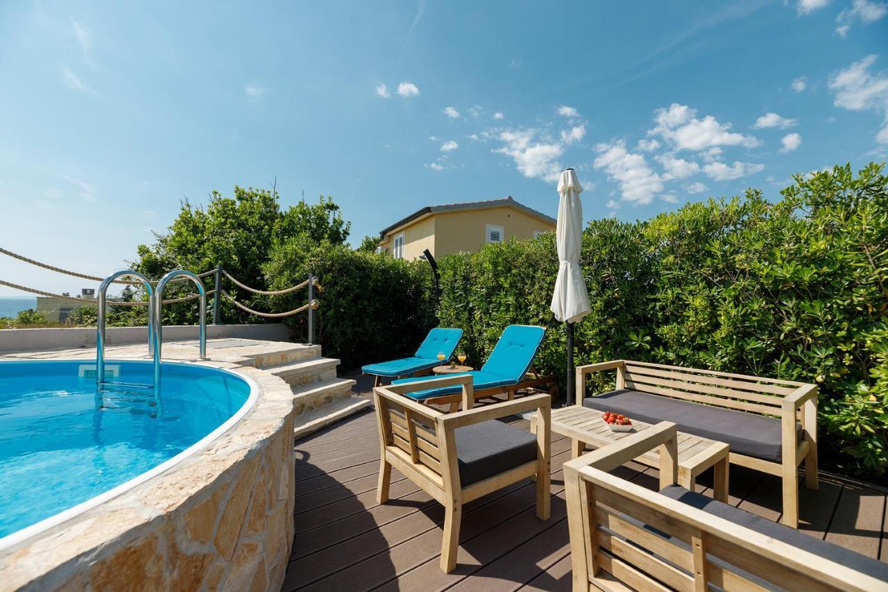 Malo Ferienvilla Privlaka, Pool, Boje, Wi-Fi, Wallbox Привлака Екстериор снимка
